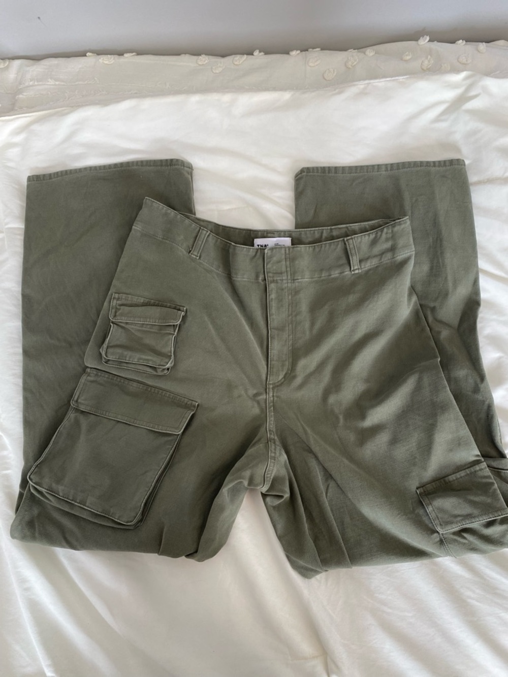TNA Olive Green Cargo Pants